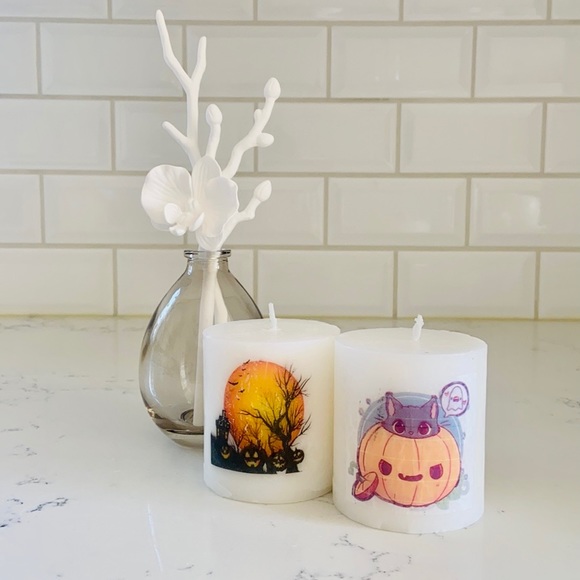 Handcrafted Halloween Theme Candles - Picture 4 of 7